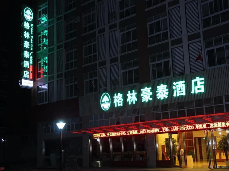 Greentree Inn Zhejiang Jiaxing Zhongan Business Hotel Eksteriør bilde